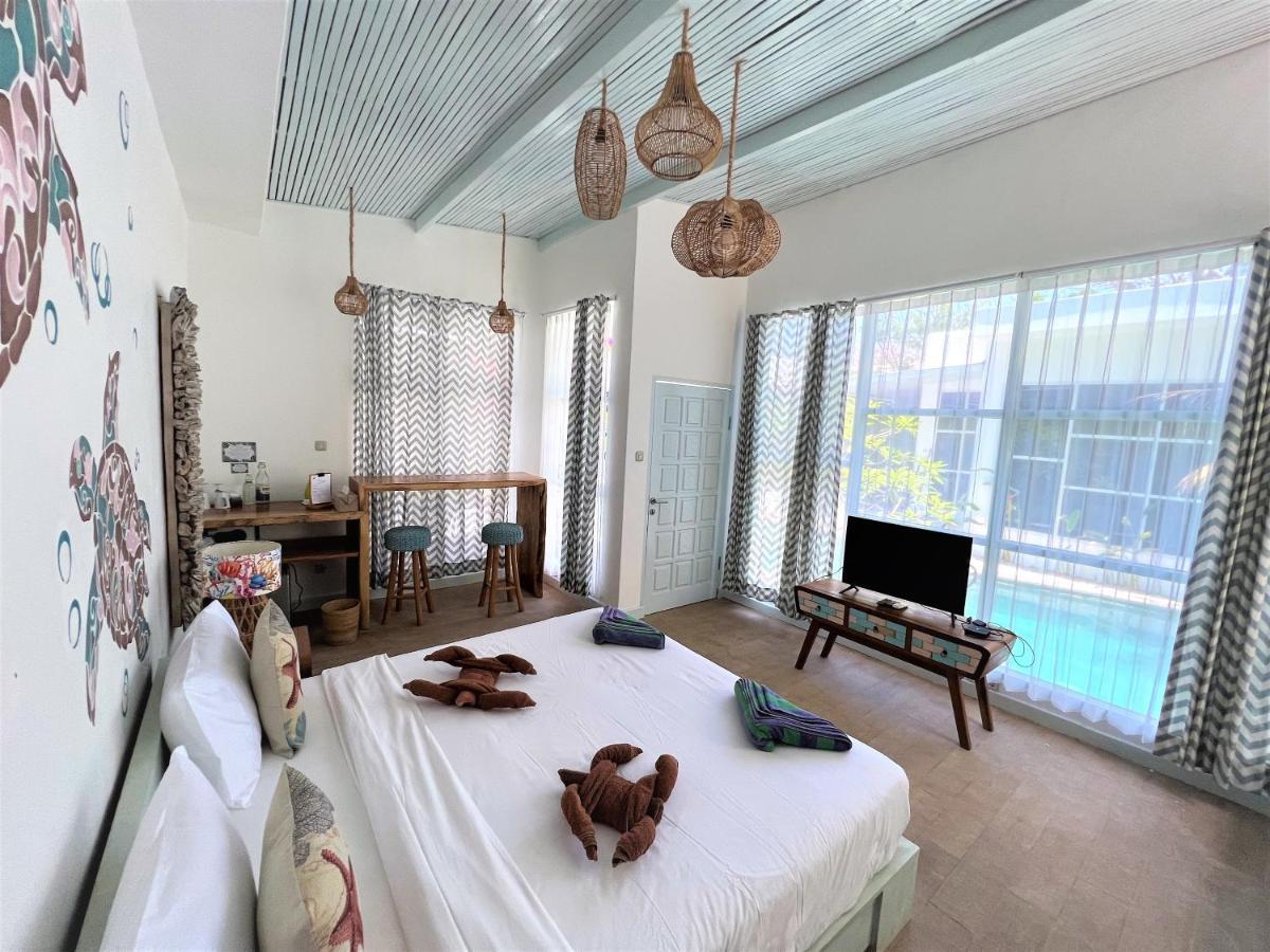 Flamingo Hotel Gili Trawangan Kültér fotó