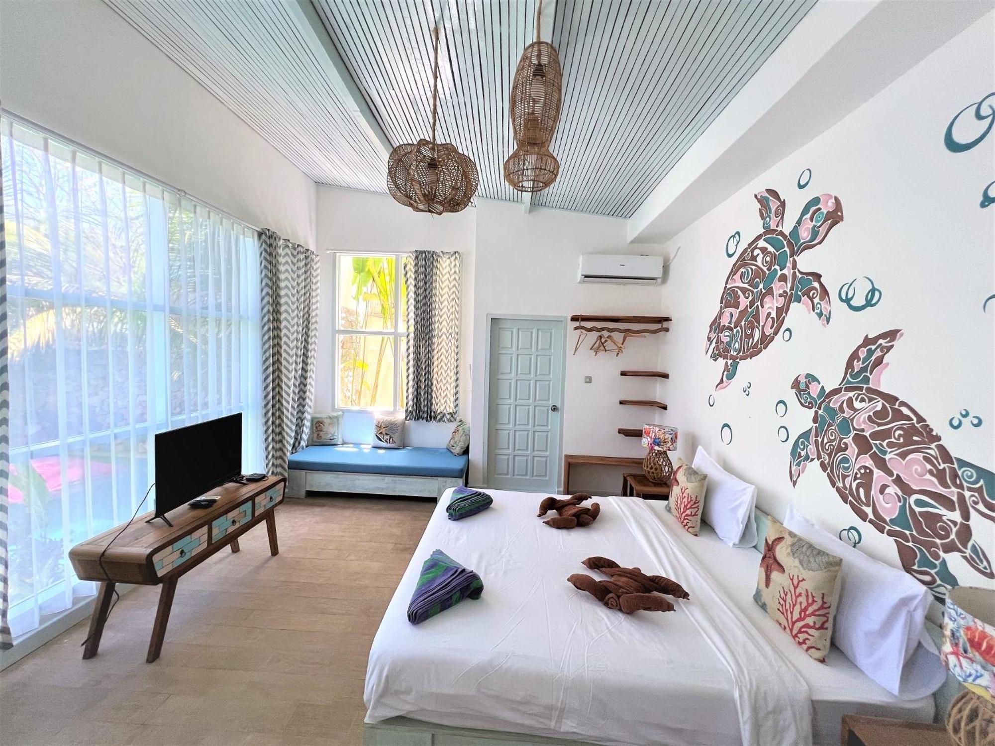 Flamingo Hotel Gili Trawangan Szoba fotó